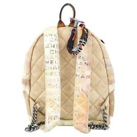 Chanel-Chanel 92352 Backpack-Multiple colors,Beige