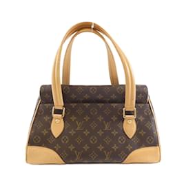 Louis Vuitton-Louis Vuitton Monogram Beverly GM M40120 Shoulder Bag-Brown,Monogram