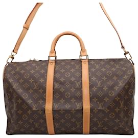 Louis Vuitton-Louis Vuitton Keepall Bandouliere 50-Brown