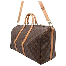 Louis Vuitton-Louis Vuitton Keepall Bandouliere 50-Brown
