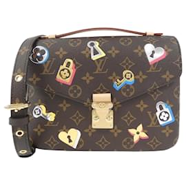 Louis Vuitton-Pochette Metis Louis Vuitton-Marrom