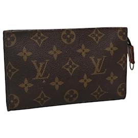 Louis Vuitton-LOUIS VUITTON Monogram Bucket PM Accessory Pouch LV Auth 110132-Monogram