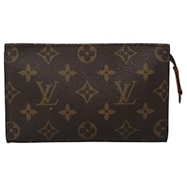 Louis Vuitton-LOUIS VUITTON Monogram Bucket PM Accessory Pouch LV Auth 110132-Monogram