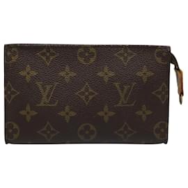 Louis Vuitton-LOUIS VUITTON Monogram Bucket PM Accessory Pouch LV Auth 111892-Monogram