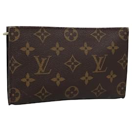 Louis Vuitton-LOUIS VUITTON Monogram Bucket PM Accessory Pouch LV Auth 110133-Monogram