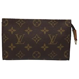 Louis Vuitton-LOUIS VUITTON Monogram Bucket PM Accessory Pouch LV Auth 111829-Monogram