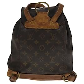 Louis Vuitton-LOUIS VUITTON Monogram Montsouris MM Backpack M51136 LV Auth 111733-Monogram
