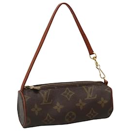 Louis Vuitton-LOUIS VUITTON Monogram Papillon Pouch LV Auth 110438-Monogram