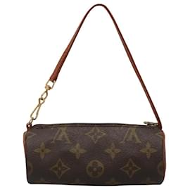 Louis Vuitton-LOUIS VUITTON Monogram Papillon Pouch LV Auth 110438-Monogram