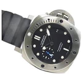 Panerai-PANERAI Luminor Submersible 1950 3 DAY'S 47 MM PAM01305 Mens-Silvery