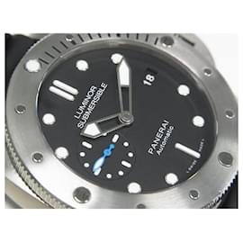 Panerai-PANERAI Luminor Submersible 1950 3 DAY'S 47 MM PAM01305 Mens-Silvery