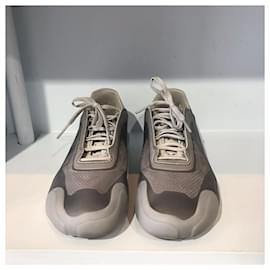 Prada-PRADA Trainers T.EU 39.5 Cloth-Grey