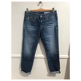 Autre Marque AG ADRIANO GOLDSCHMIED Jeans T.FR 36 Algodón Azul