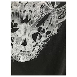 Alexander Mcqueen-ALEXANDER MCQUEEN Tops T.International M Cotton-Black