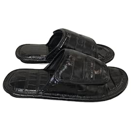 Balenciaga-BALENCIAGA Mules & clogs T.EU 37 Leather-Black
