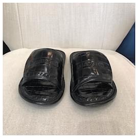 Balenciaga-BALENCIAGA Mules & clogs T.EU 37 Leather-Black