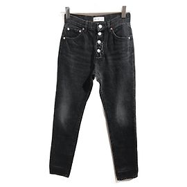 BALENCIAGA Jeans T.FR 36 Algodón Negro