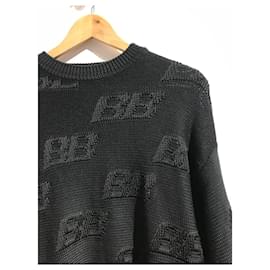 Balenciaga-BALENCIAGA Knitwear T.International XS Viscose-Black