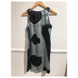 Calvin Klein-CALVIN KLEIN Dresses T.International XS Silk-Blue