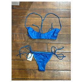 ATTICO Bademode T.International XS Polyester Blau