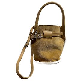 Céline Sacs à main CELINE T. Suède Beige