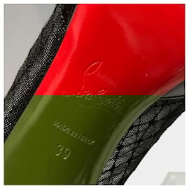 Christian Louboutin-CHRISTIAN LOUBOUTIN Ankle boots T.EU 39 Patent leather-Black