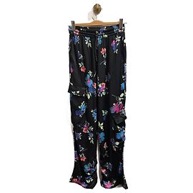 ROTATE Pantalon T.FR 36 Viscose Noir