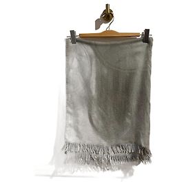Hermès HERMES Schals T. Kaschmir Grau