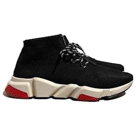 Balenciaga-BALENCIAGA Trainers T.EU 43 Cloth-Black