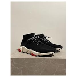 Balenciaga-BALENCIAGA Trainers T.EU 43 Cloth-Black