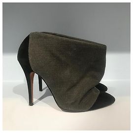 IRO Ankle boots T.EU 36 Cloth Grey