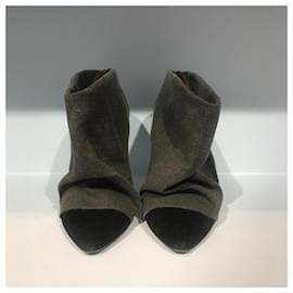 Iro-IRO Ankle boots T.EU 36 Cloth-Grey