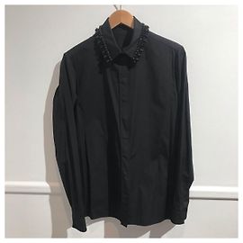 GIVENCHY Tops T.FR 40 Cotton Black