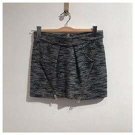ISABEL MARANT Röcke T.International XS Baumwolle Schwarz