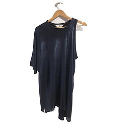 GOLDEN GOOSE Dresses T.International S Viscose Navy blue