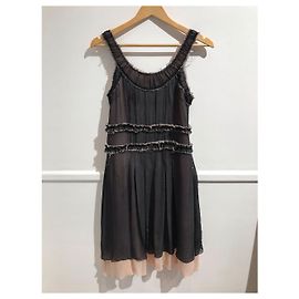 MARC JACOBS Dresses T.FR 36 Silk Black