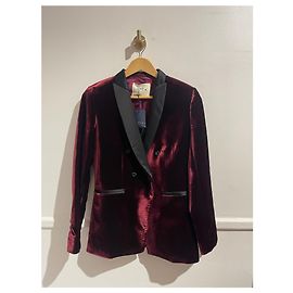 DMN Jacken T.International XS Samt Bordeaux
