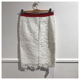 Autre Marque-OTHER Skirts T.International M Cotton-White