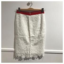 Autre Marque-OTHER Skirts T.International M Cotton-White