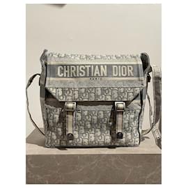 Dior-DIOR Handbags T.  Cloth-Grey