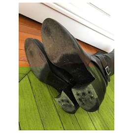 Prada-PRADA Boots T.EU 37 Leather-Black