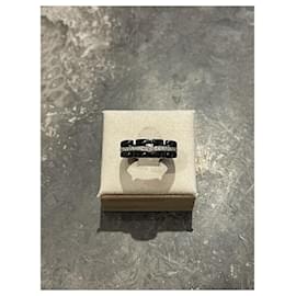 Chanel-CHANEL Rings T.EU 50 White gold-Black