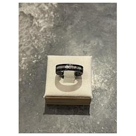 Chanel-CHANEL Rings T.EU 50 White gold-Black