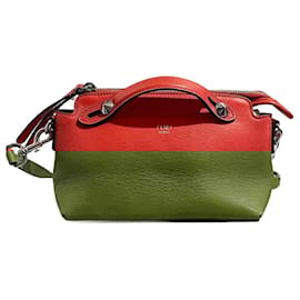 Fendi-Sacs à main FENDI T. Cuir-Rouge