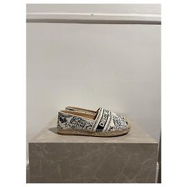 DIOR Espadrilles T.EU 39 Cloth Blue