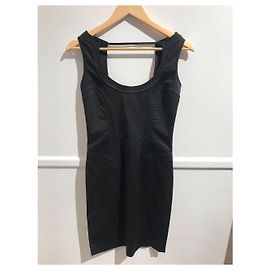 Vestido GUCCI T.FR 36 Algodón Negro