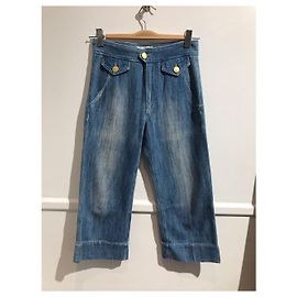 ISABEL MARANT ETOILE Jeans T.FR 34 Algodón Azul