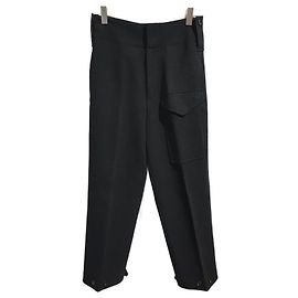 JOSEPH Hose T.FR 34 Wolle Schwarz