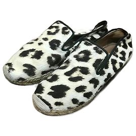 Céline CELINE Espadrilles T.EU 37 Pony-Stil Kalbsleder Beige