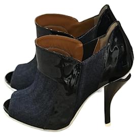 Fendi-FENDI Ankle boots T.EU 37 Patent leather-Black